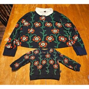 Rowing Blazers x Target Rose Print Collared Rugby Shirt Mommy & Me Set Retro